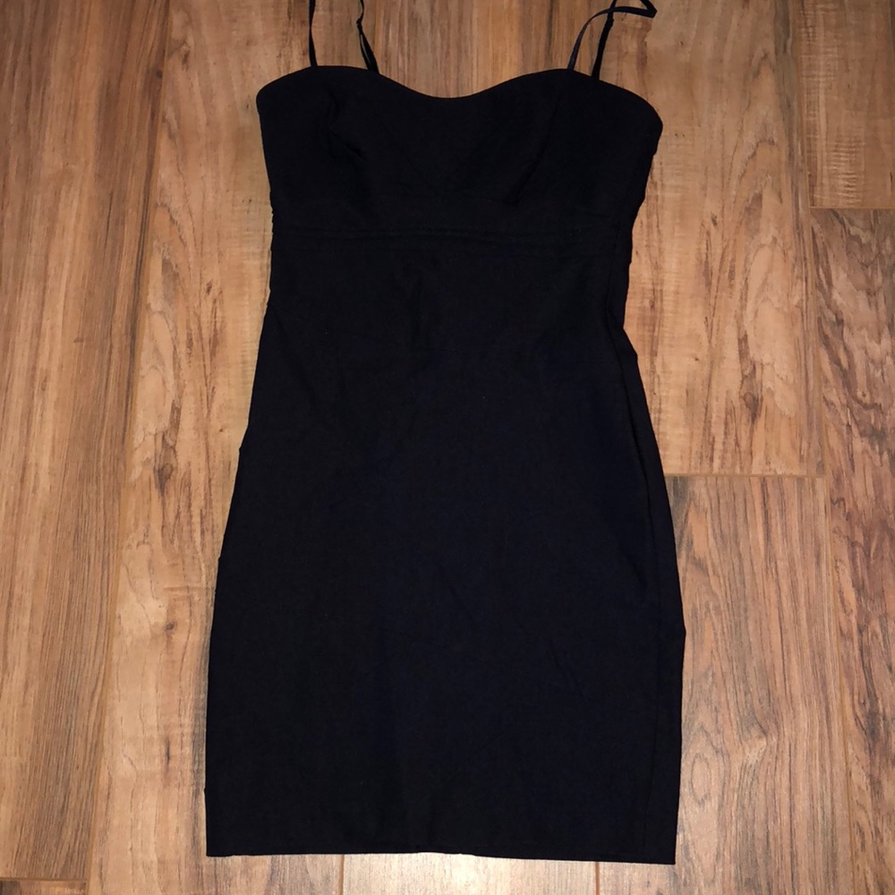Navy blue dress